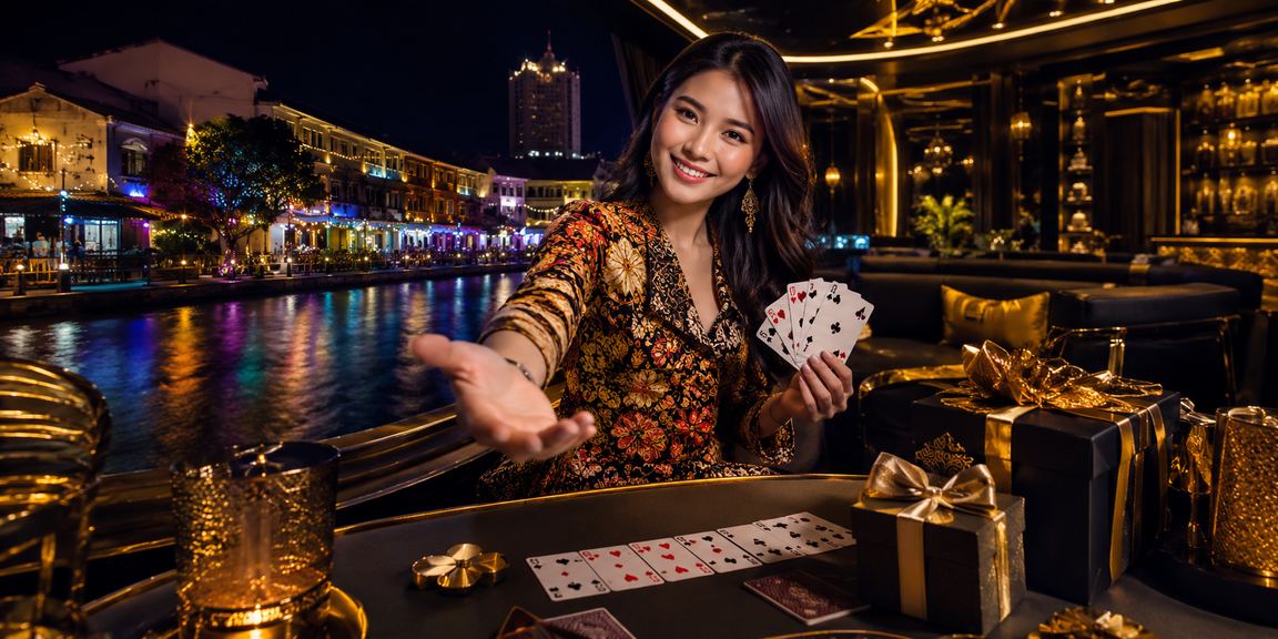 Permainan kad rummy bertemakan batik dari Melaka