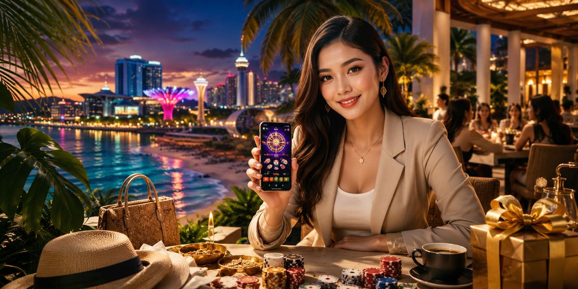 Pemain Seremban menggunakan aplikasi kasino mudah alih untuk blackjack